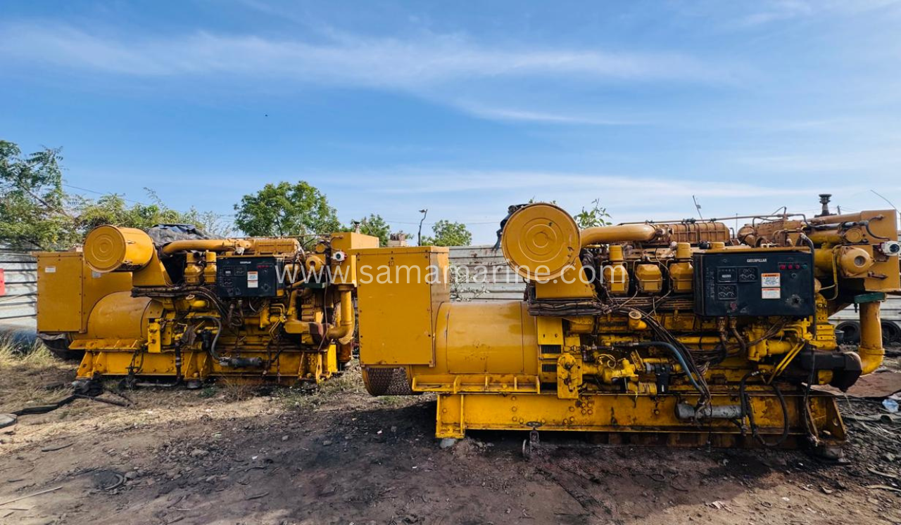 Caterpillar 3512B Generator Engine and Spare parts for sale - CAT 3512