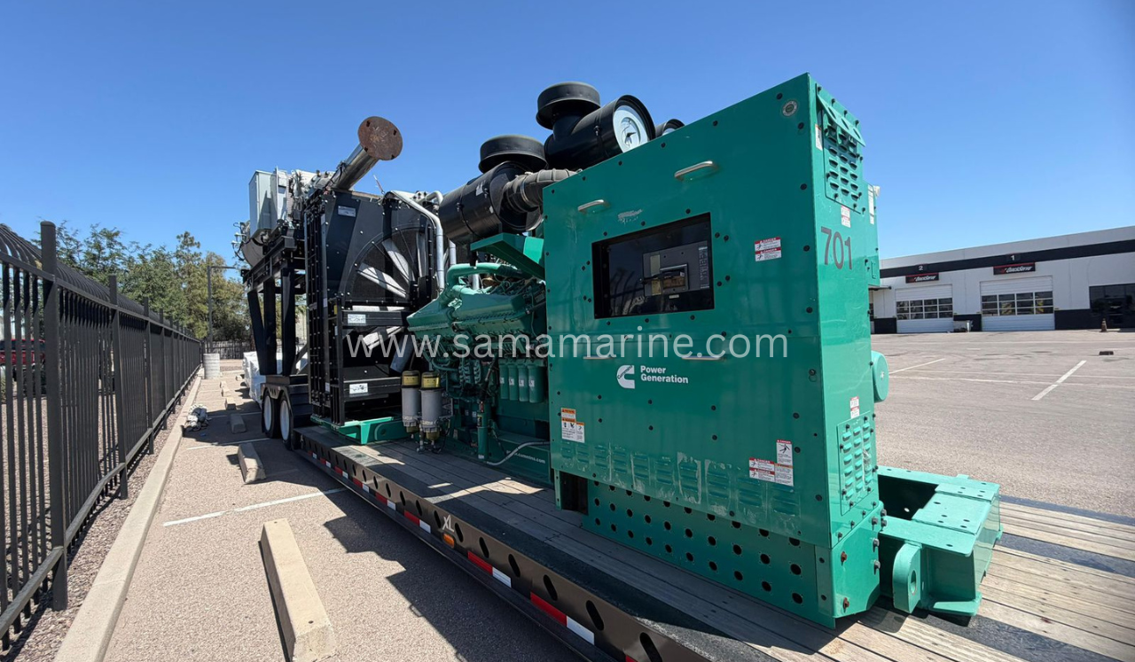 Cummins QSK50 Industrial Generator Set 1600KW for Sale - New Unit in Stock