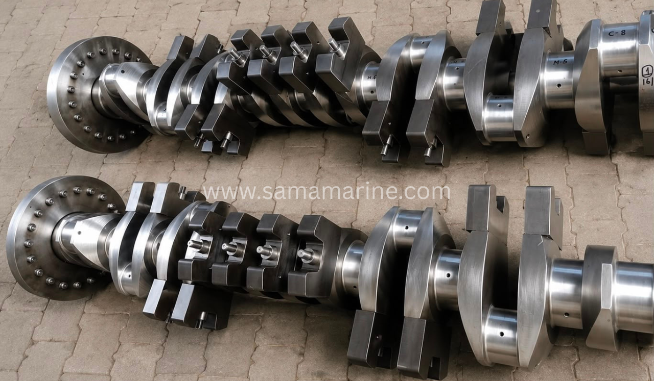 MAN B and W L16-24 Crankshaft - Heads - engines parts for sale