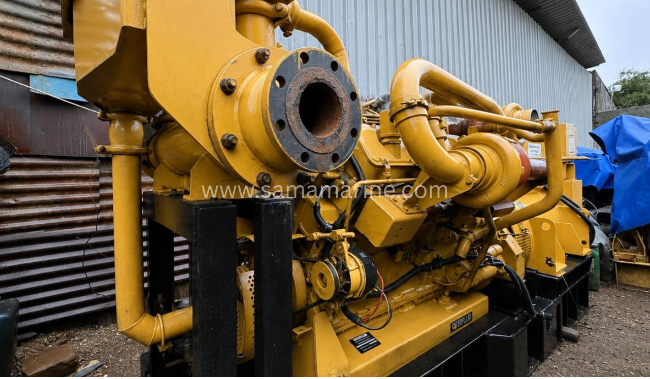 Low hours Caterpillar 3412 Industrial gensets for sale