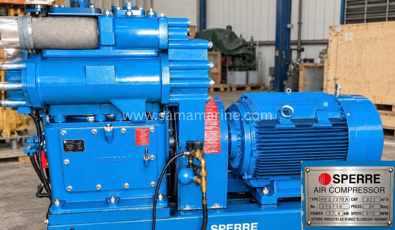 SPERRE HV2-270A Marine Air Compressor for sale