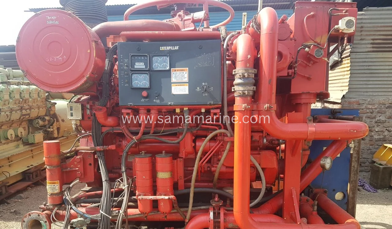 Caterpillar 3508B Marine Fire Pump Engine for sale | 900 kW at 1800 Rpm