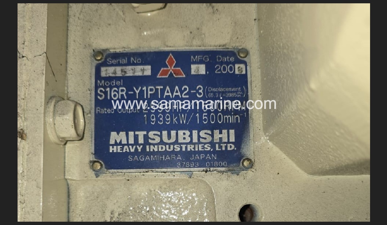 New Mitsubishi S16R Generator - Engine - Spare parts - S6R - S12R - S6A MPTAW