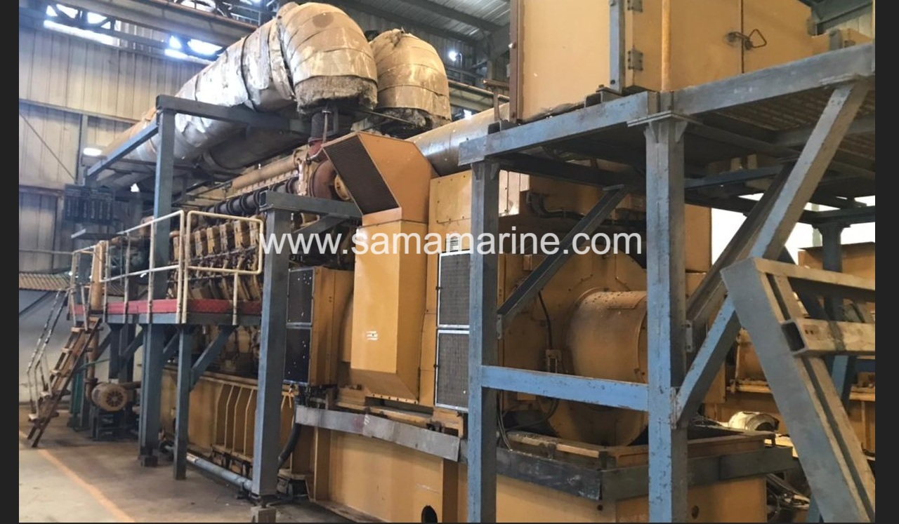 Caterpillar G3616 GAS generator - G3606 - G3612 - Engine - Spare parts