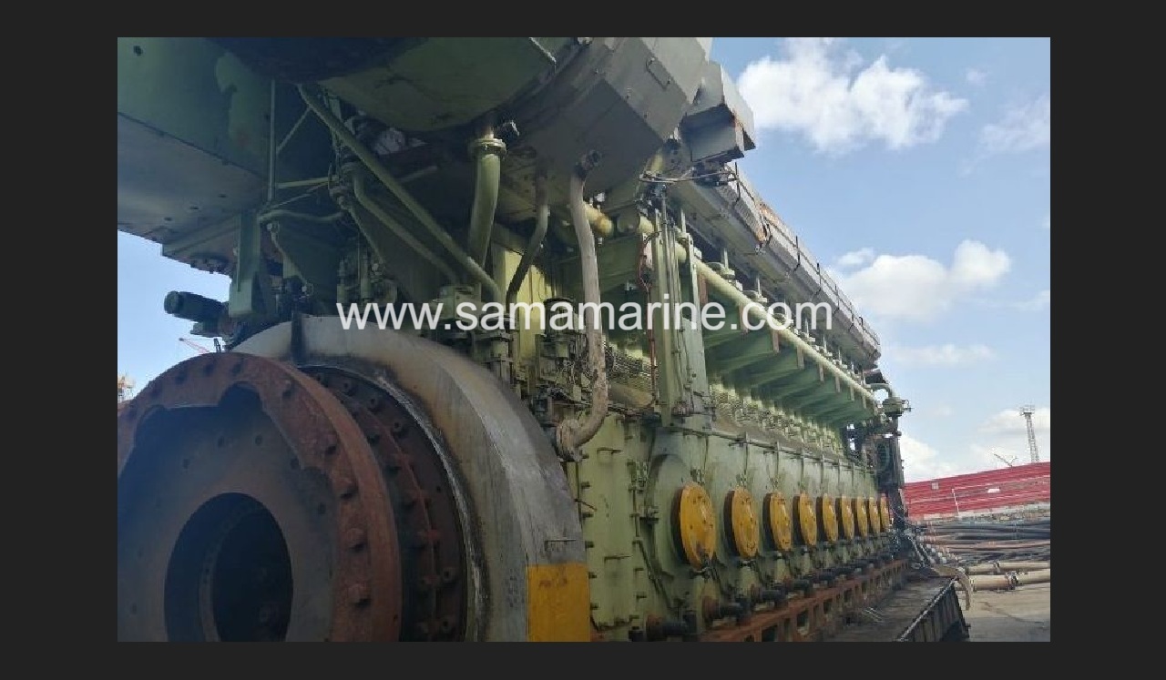 MAN B-W 6L48-60 - 7L48-60 - 8L48-60 - 9L48-60 - 48-60B - ENGINE - PARTS - CRANKSHAFT