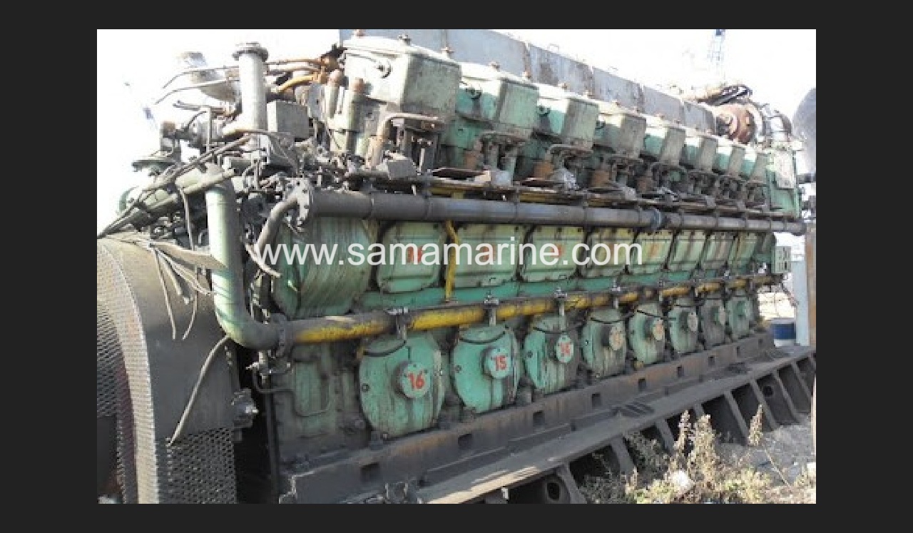 SULZER 6ZAL40S - 8ZAL40S - 9ZAL40S - ZA40S - ZAV40S - ZAL40S - ENGINE - PARTS - CRANKSHAFT