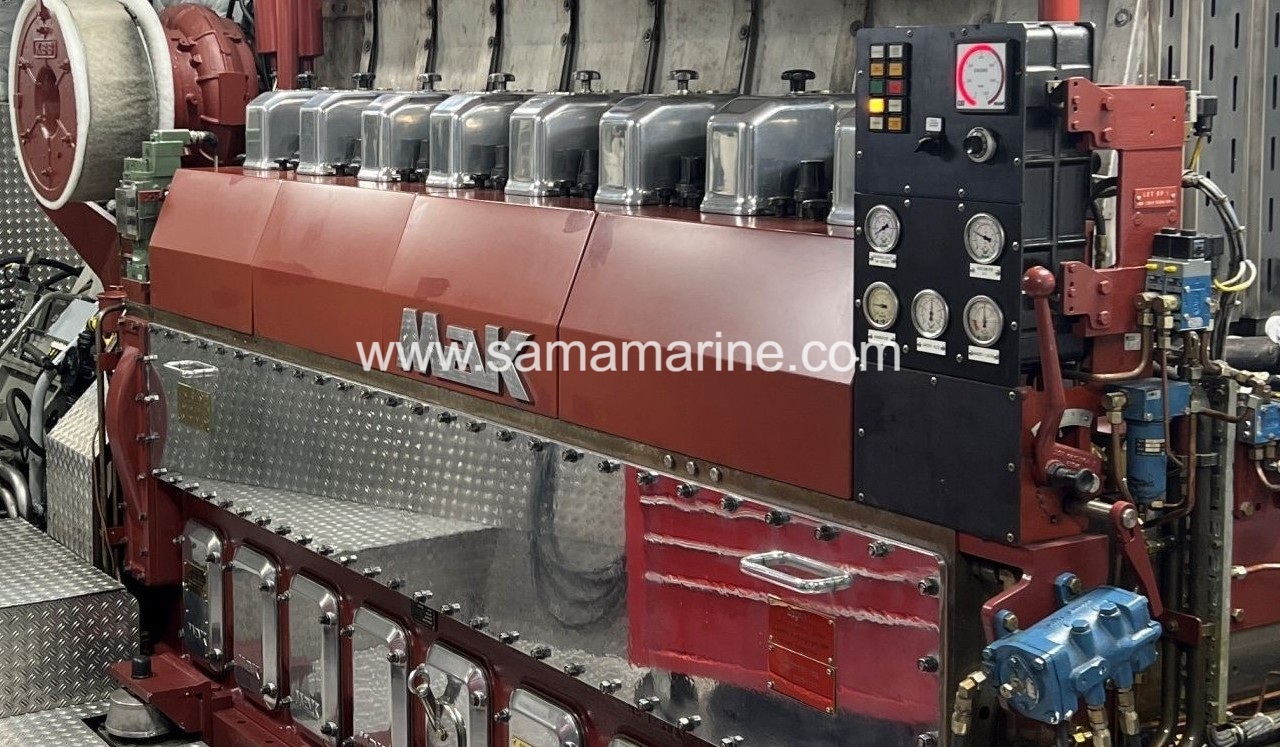 MAK 8M43 - 6M43 - 7M43 - 9M43 - 12M43 - ENGINE - PARTS - CRANKSHAFT