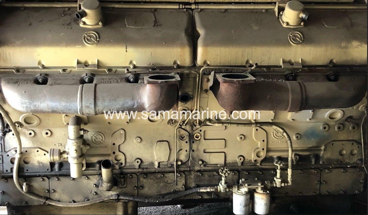 Detroit Diesel 12V149 Engine Block _ Crankshaft _ 16V149 _ Spare parts _ 12V71 _ 8V92 _ 6V92